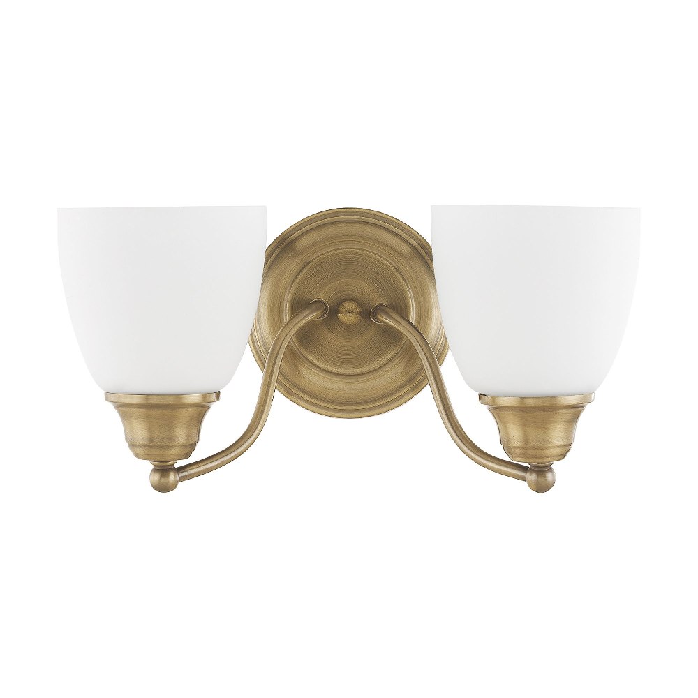 Livex Lighting 13672-02 Somerville - 2 Light Bath Vanity in Traditional Style - - Picture 2 of 5