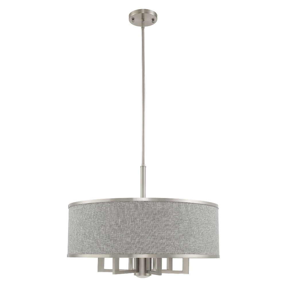 Livex Lighting 60426-91 Park Ridge - 7 Light Pendant -Traditional - Picture 3 of 5