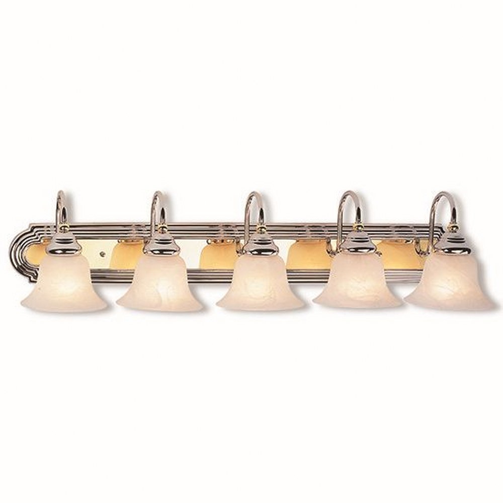 1260900 Livex Lighting-1005-52-Belmont - 5 Light Bath Vani sku 1260900