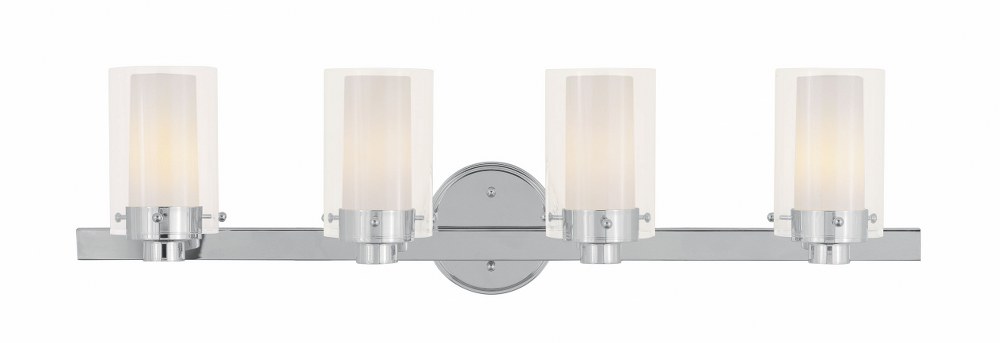 1653335 Livex Lighting-1544-05-Manhattan - 4 Light Bath Va sku 1653335