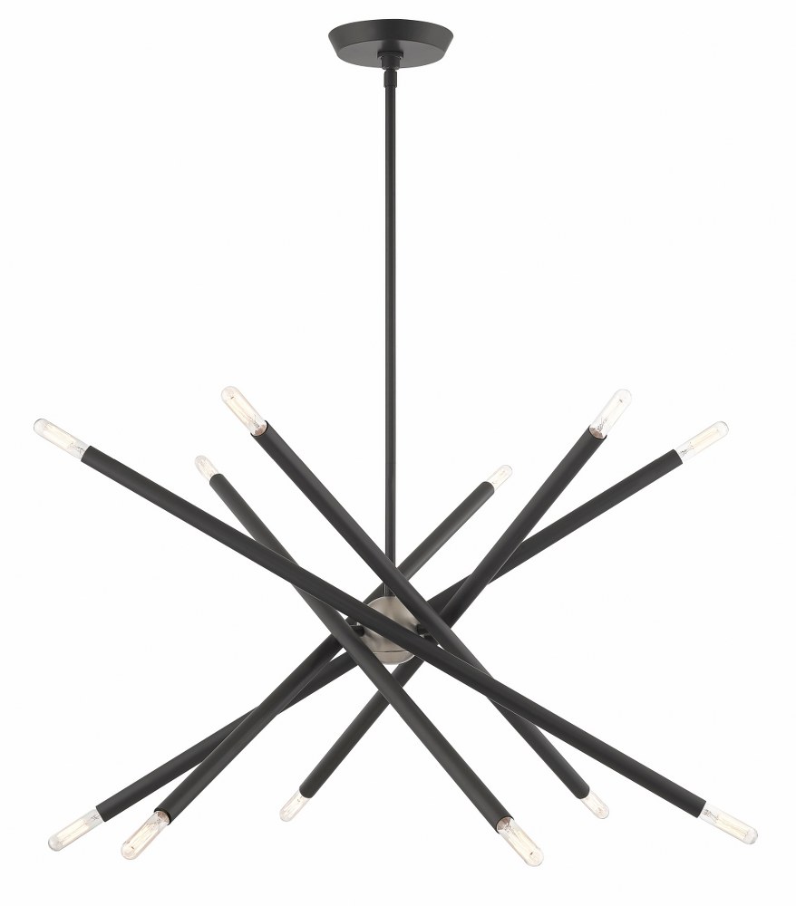 4188749 Livex Lighting-46776-76-Soho - 12 Light Chandelier sku 4188749