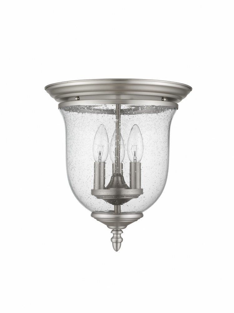 1119907 Livex Lighting-5024-91-Legacy - 3 Light Flush Moun sku 1119907