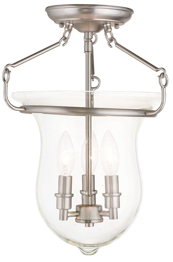 1875241 Livex Lighting-50295-91-Canterbury - 3 Light Semi- sku 1875241