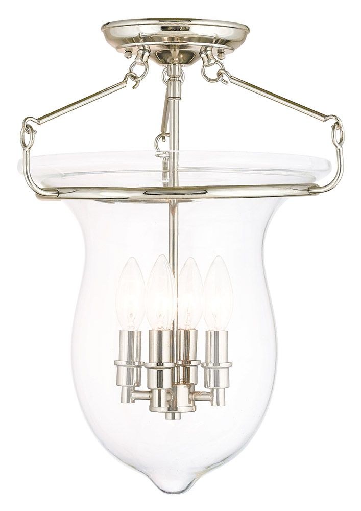 1875236 Livex Lighting-50297-35-Canterbury - 4 Light Semi- sku 1875236