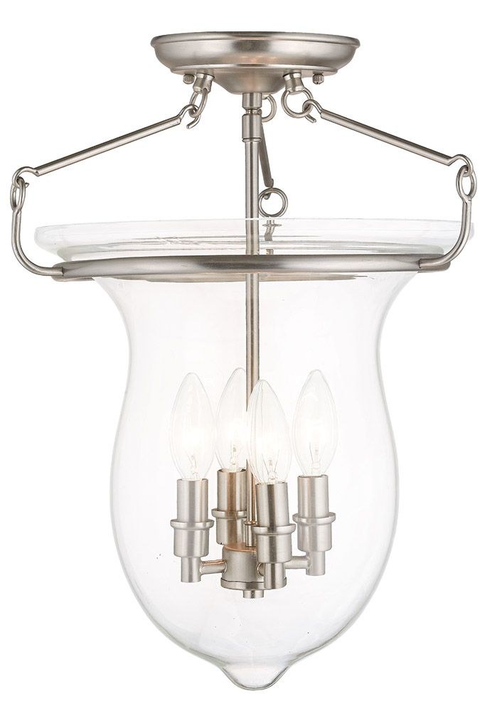 1875235 Livex Lighting-50297-91-Canterbury - 4 Light Semi- sku 1875235