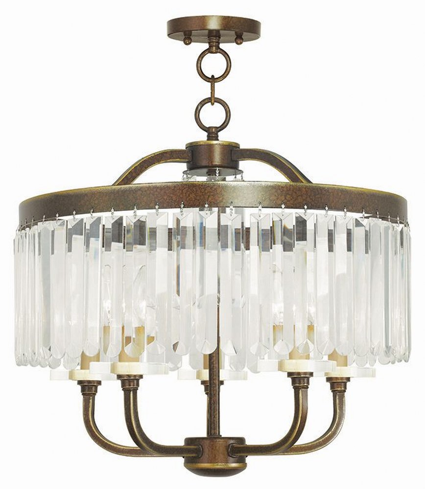 1764572 Livex Lighting-50545-64-Ashton - 5 Light Convertib sku 1764572