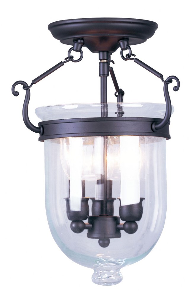 1653605 Livex Lighting-5061-07-Jefferson - Height Flush Mo sku 1653605