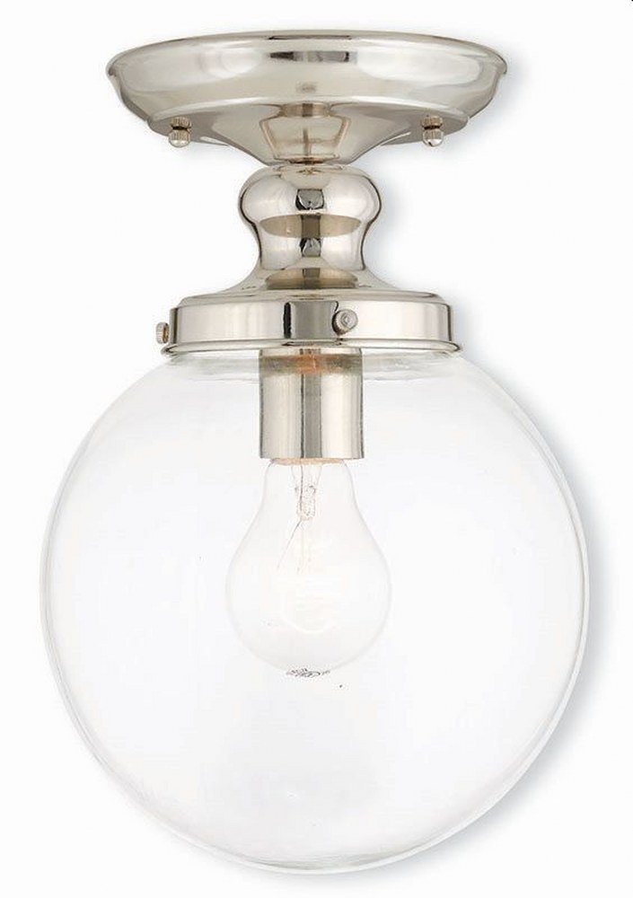 1875348 Livex Lighting-50901-35-Sheffield - 1 Light Flush  sku 1875348