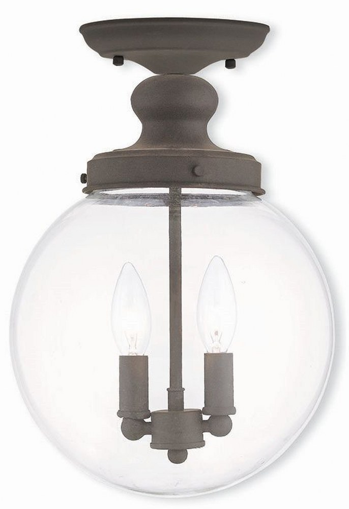 1875343 Livex Lighting-50903-07-Sheffield - 2 Light Flush  sku 1875343