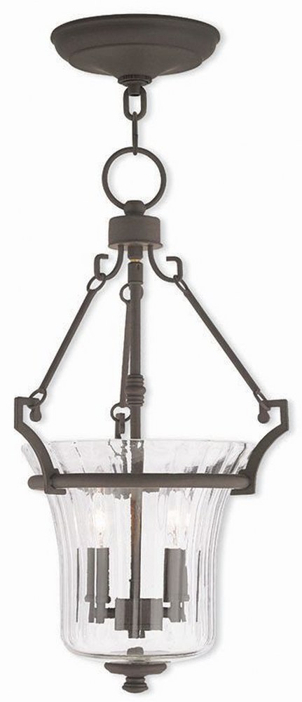 Livex Lighting-50922-07-Cortland - 2 Light Pendant in Cortland Style - 11 Inches wide by 19 Inches high   Cortland - 2 Light Pendant in Cortland Style - 11 Inches wide by 19 Inches high