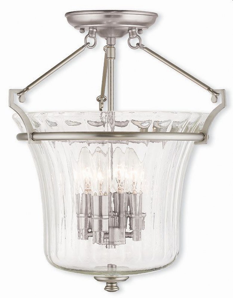 1875322 Livex Lighting-50925-91-Cortland - 4 Light Semi-Fl sku 1875322