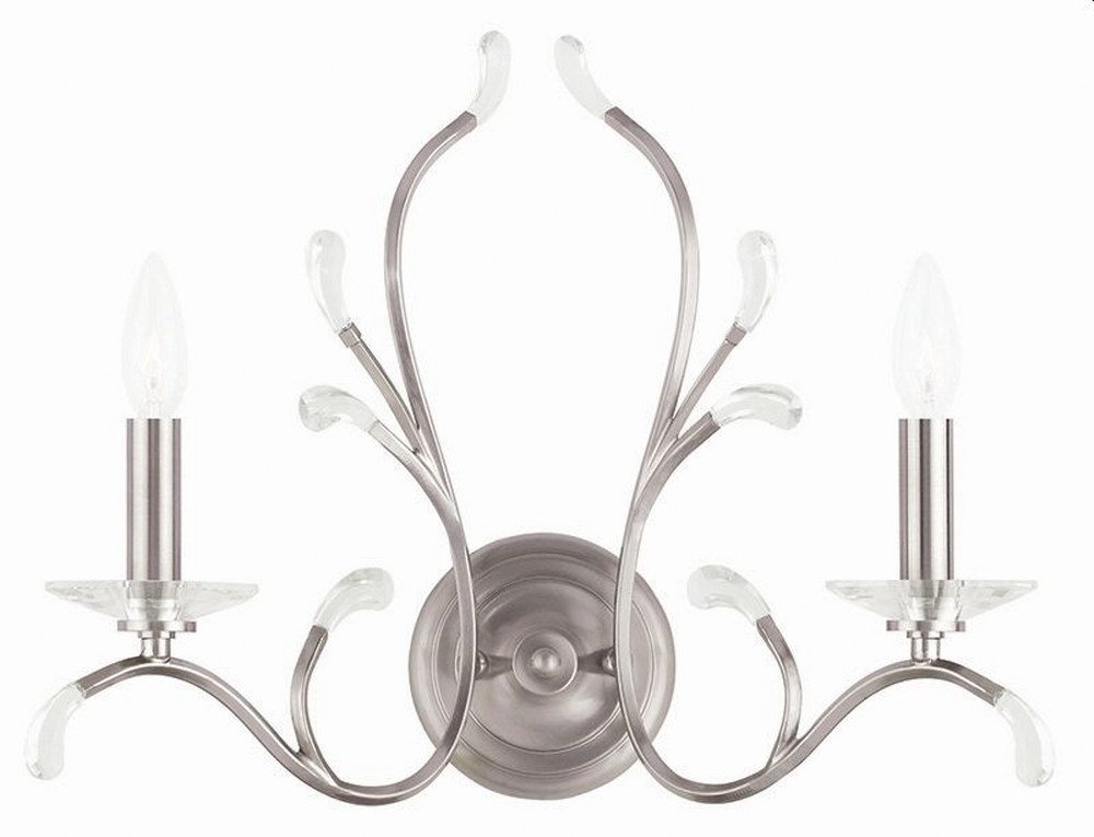 1764638 Livex Lighting-51002-91-Serafina - 2 Light Wall Sc sku 1764638