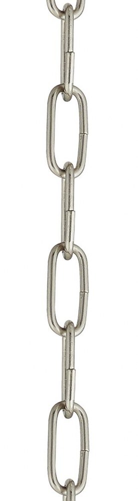 Livex Lighting-5608-35-Accessory - 36 Inch Heavy Duty Decorative Chain Polished Nickel  Brushed Nickel Finish