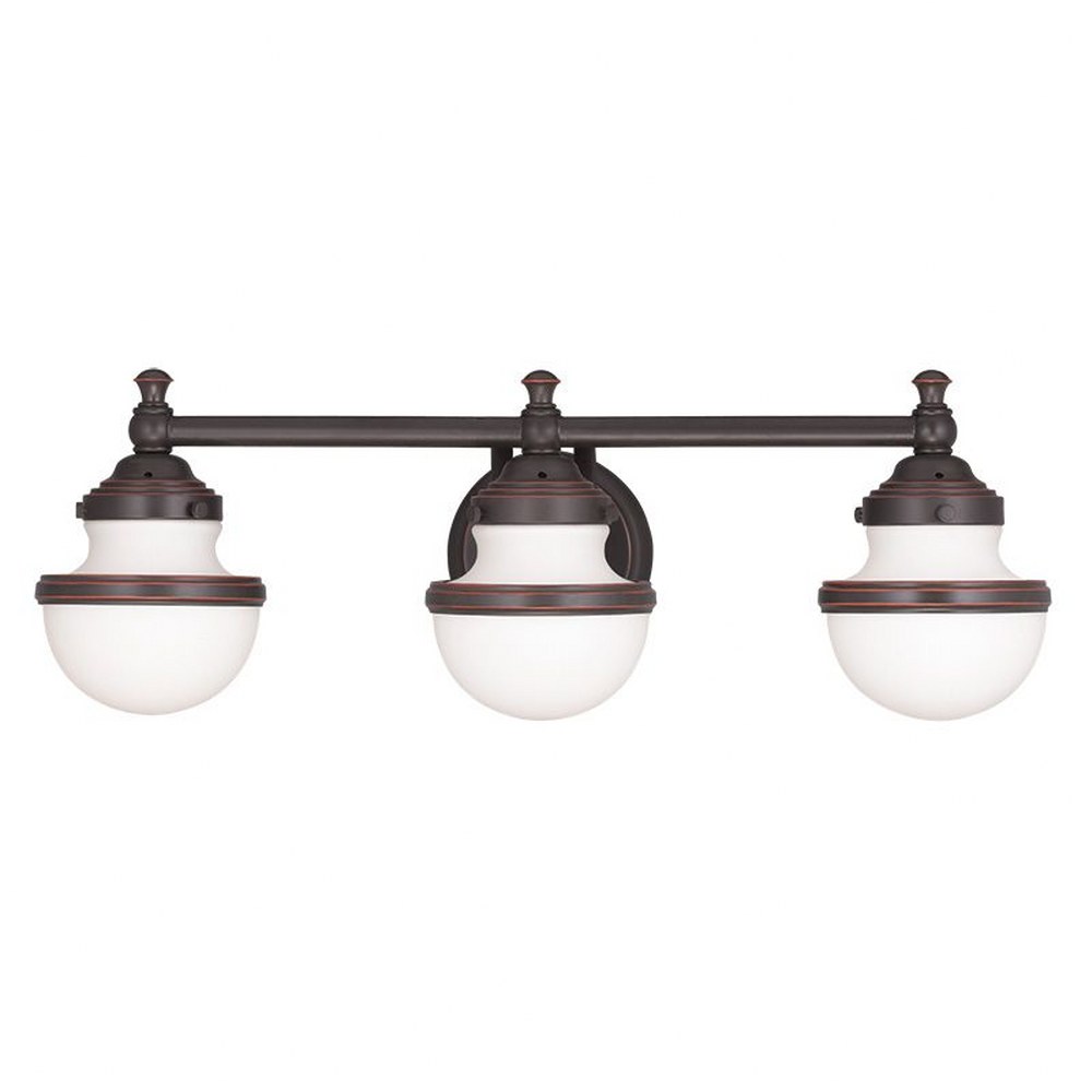 1261014 Livex Lighting-5713-67-Oldwick - 3 Light Bath Vani sku 1261014