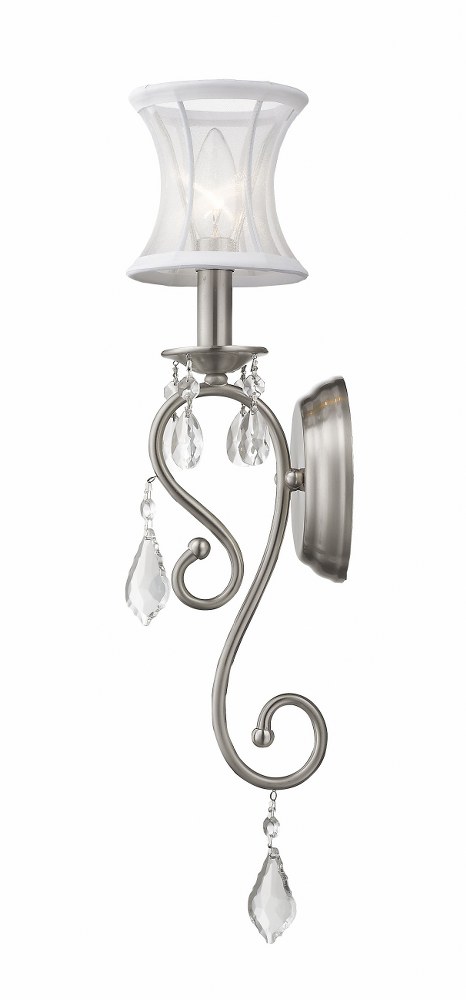 Livex Lighting-6301-91-Newcastle - 1 Light Wall Sconce in Newcastle Style - 4.5 Inches wide by 22 Inches high   Newcastle - 1 Light Wall Sconce in Newcastle Style - 4.5 Inches wide by 22 Inches high