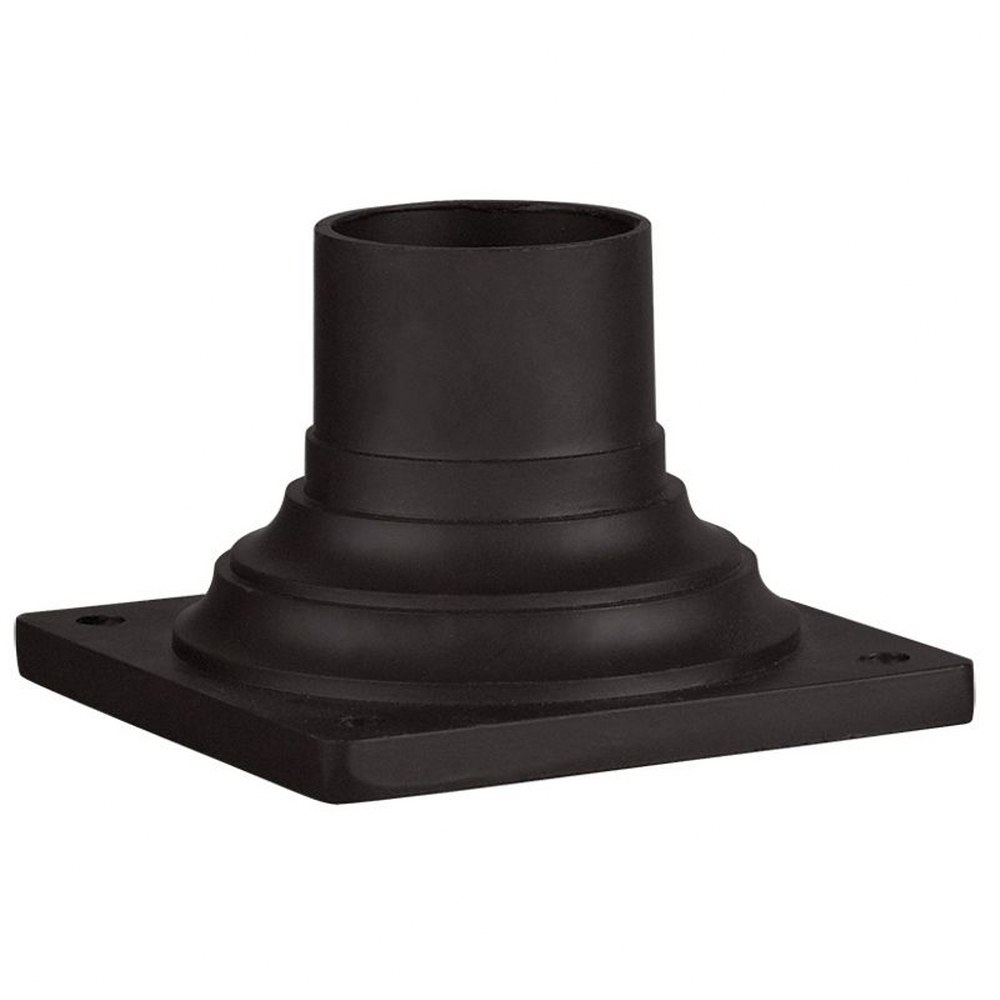 Livex Lighting-7586-07-6 Inch Outdoor Pier Mount Adaptor   Bronze Finish