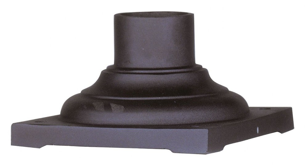 Livex Lighting-7715-07-7.5 Inch Outdoor Pier Mount Adaptor   Bronze Finish