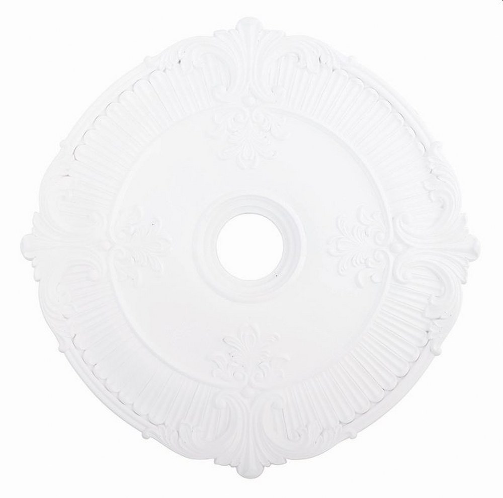 Livex Lighting-82034-03-Buckingham - 30 Inch Ceiling Medallion   White Finish