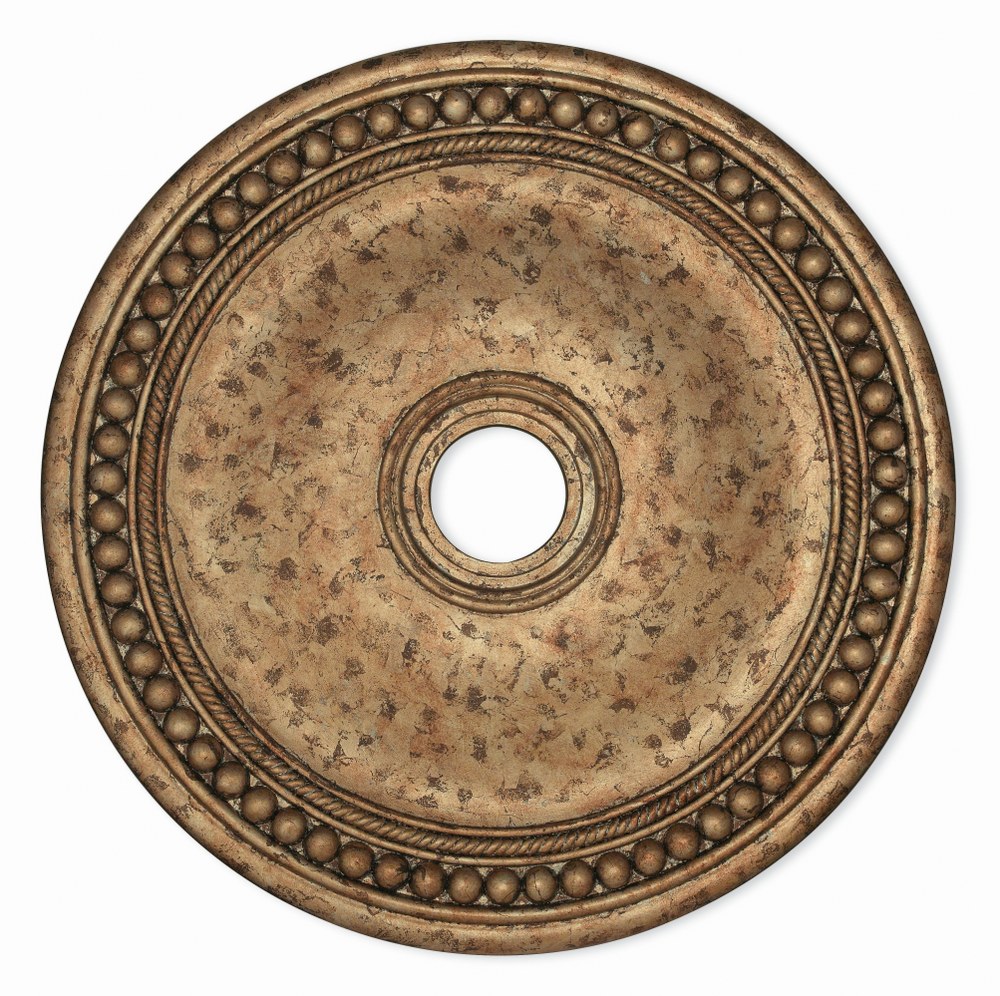 Livex Lighting-82076-36-Wingate - Ceiling Medallion in Wingate Style - 30 Inches wide by 2.5 Inches high Hand Applied European Bronze  Hand Applied Venetian Golden Bronze Finish