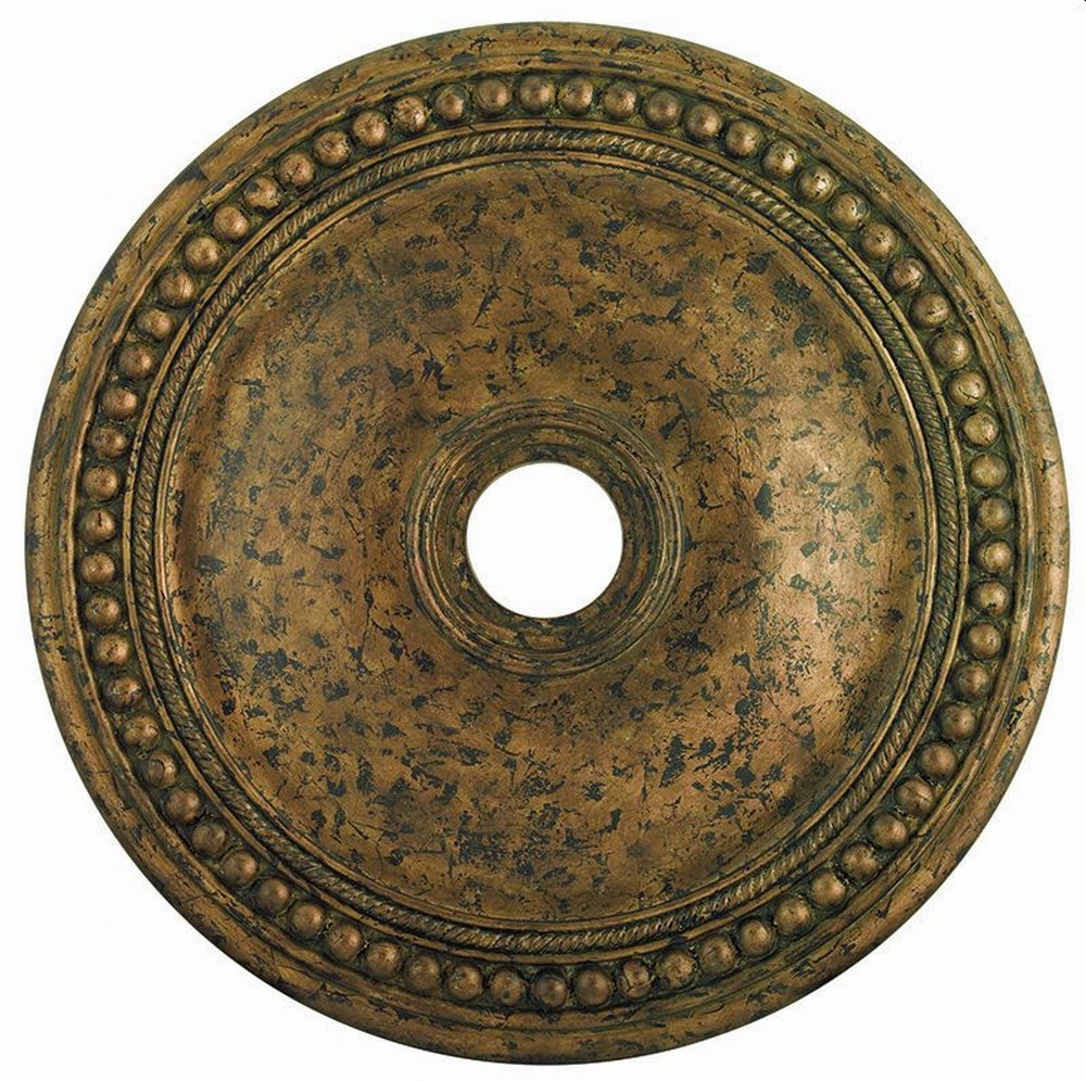 Livex Lighting-82076-71-Wingate - Ceiling Medallion in Wingate Style - 30 Inches wide by 2.5 Inches high Hand Applied Venetian Golden Bronze  Hand Applied Venetian Golden Bronze Finish