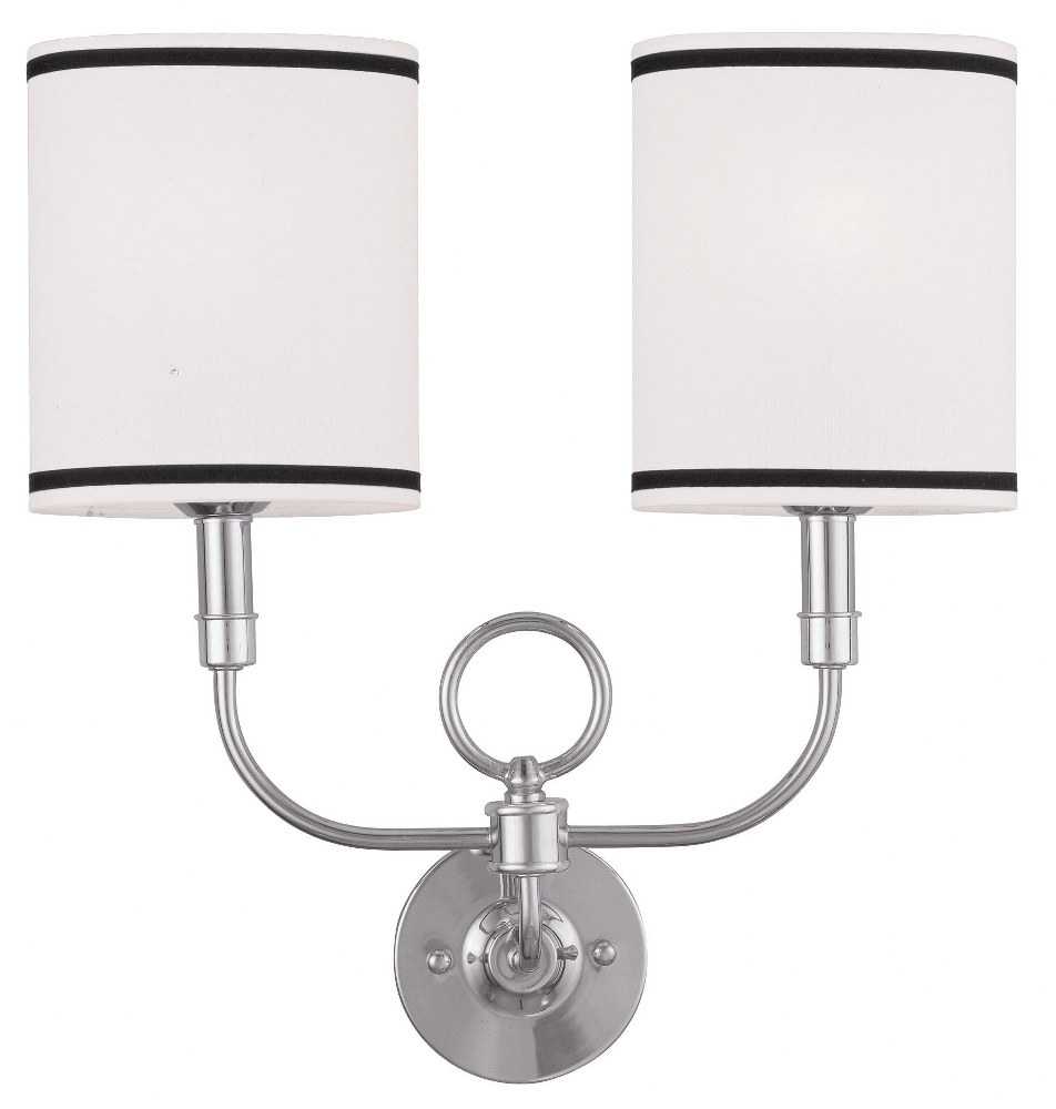 1120136 Livex Lighting-9122-91-2 Light ADA Wall Sconce Bru sku 1120136