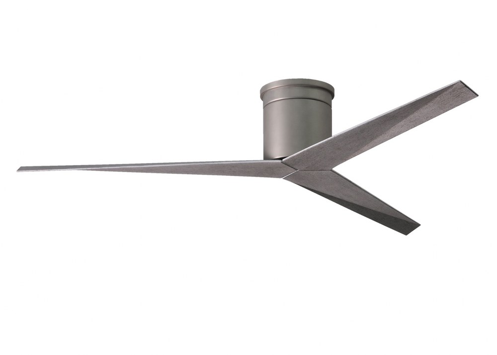 Matthews Fans-EKH-BN-BW-Eliza-H-Ceiling Fan-56 Inches Wide by 9 Inches High   Brushed Nickel Finish with Barn Wood Blade Finish