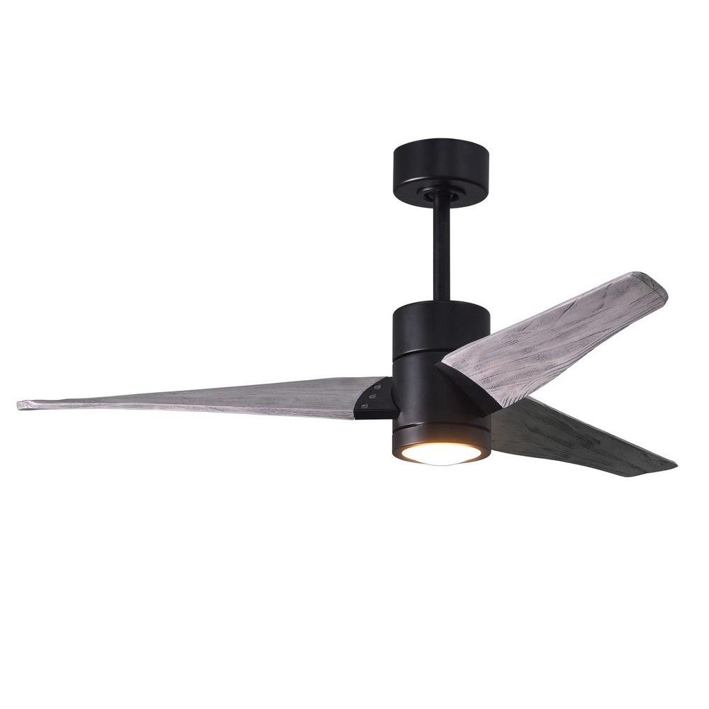 Matthews Fans Sj Bk 52 Super Janet 52 Paddle Fan With Light