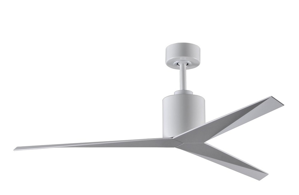 Matthews Fans-EK-WH-WH-Eliza-Ceiling Fan-56 Inches Wide by 12 Inches High   Gloss White Finish