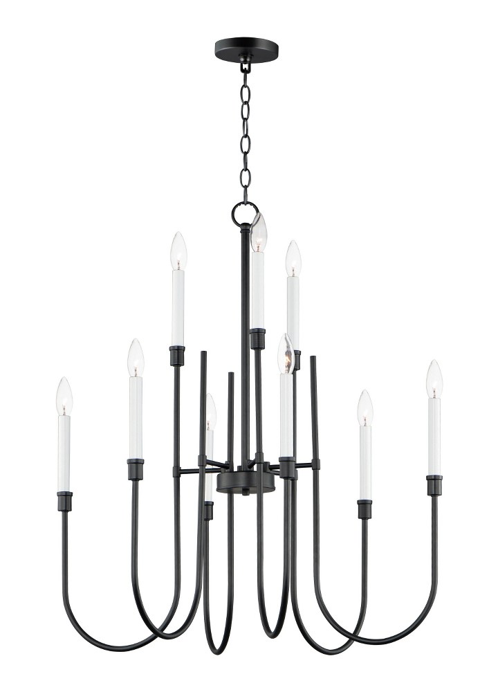 4421394 Maxim Lighting-11289BK-Tux-9 Light Chandelier-30 I sku 4421394