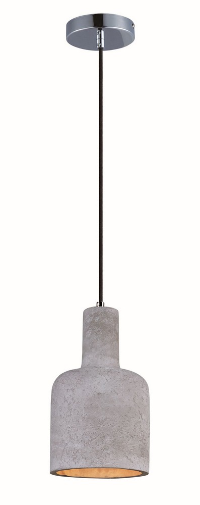 1804052 Maxim Lighting-12395GYPC-Crete Pendant 1 Light   P sku 1804052