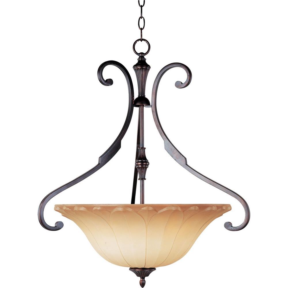 Allentown Three Light Invert Bowl Pendant Allentown Three Light Invert Bowl Pendant