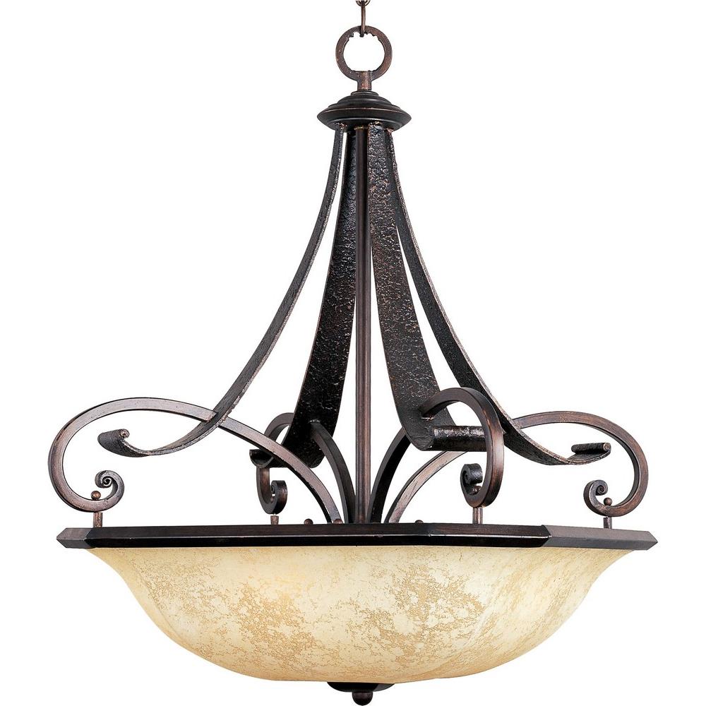 Oak Harbor Four Light Invert Bowl Pendant Oak Harbor Four Light Invert Bowl Pendant