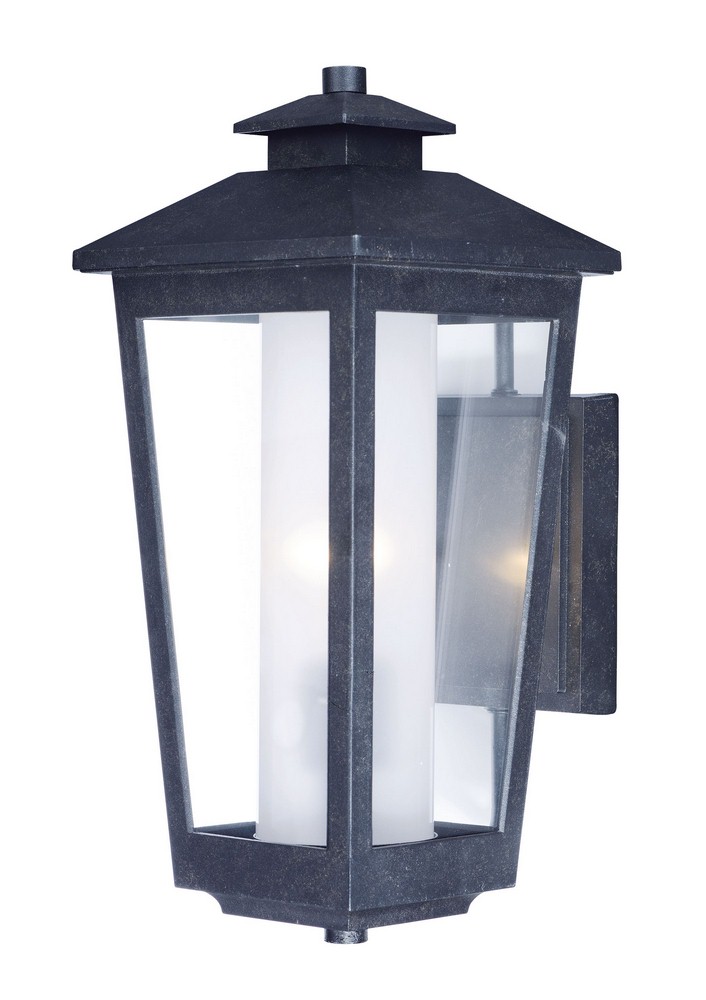 Maxim Lighting-2142CLFTAT-Aberdeen 16 Inch Outdoor Wall Lantern Aluminum/Glass Approved for Wet Locations   Artesian Bronze Finish with Clear/Frosted Glass