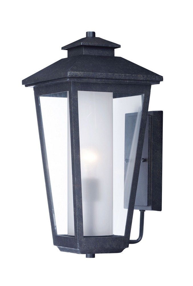 Maxim Lighting-2144CLFTAT-Aberdeen-Outdoor Wall Lantern-9 Inches wide by 19.5 inches high   Artesian Bronze Finish with Clear/Frosted Glass