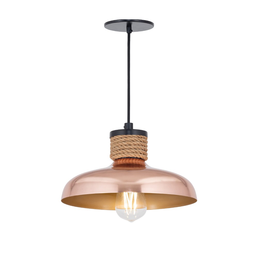 Maxim Lighting 22492CP Bingham - 1 Light Small Pendant-5.5 Inches Tall and 9.75