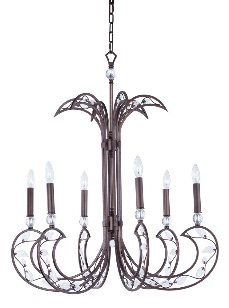 2341487 Maxim Lighting-23105CLRT-Autumn-Six Light Pendant- sku 2341487