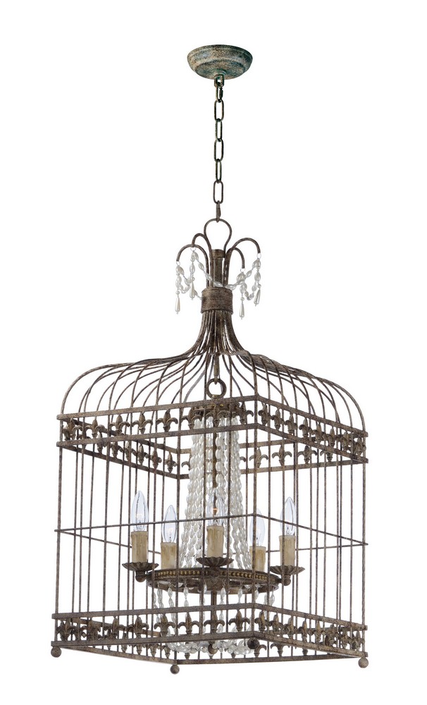 2341617 Maxim Lighting-26005ATR-Gisele-Five Light Pendant- sku 2341617