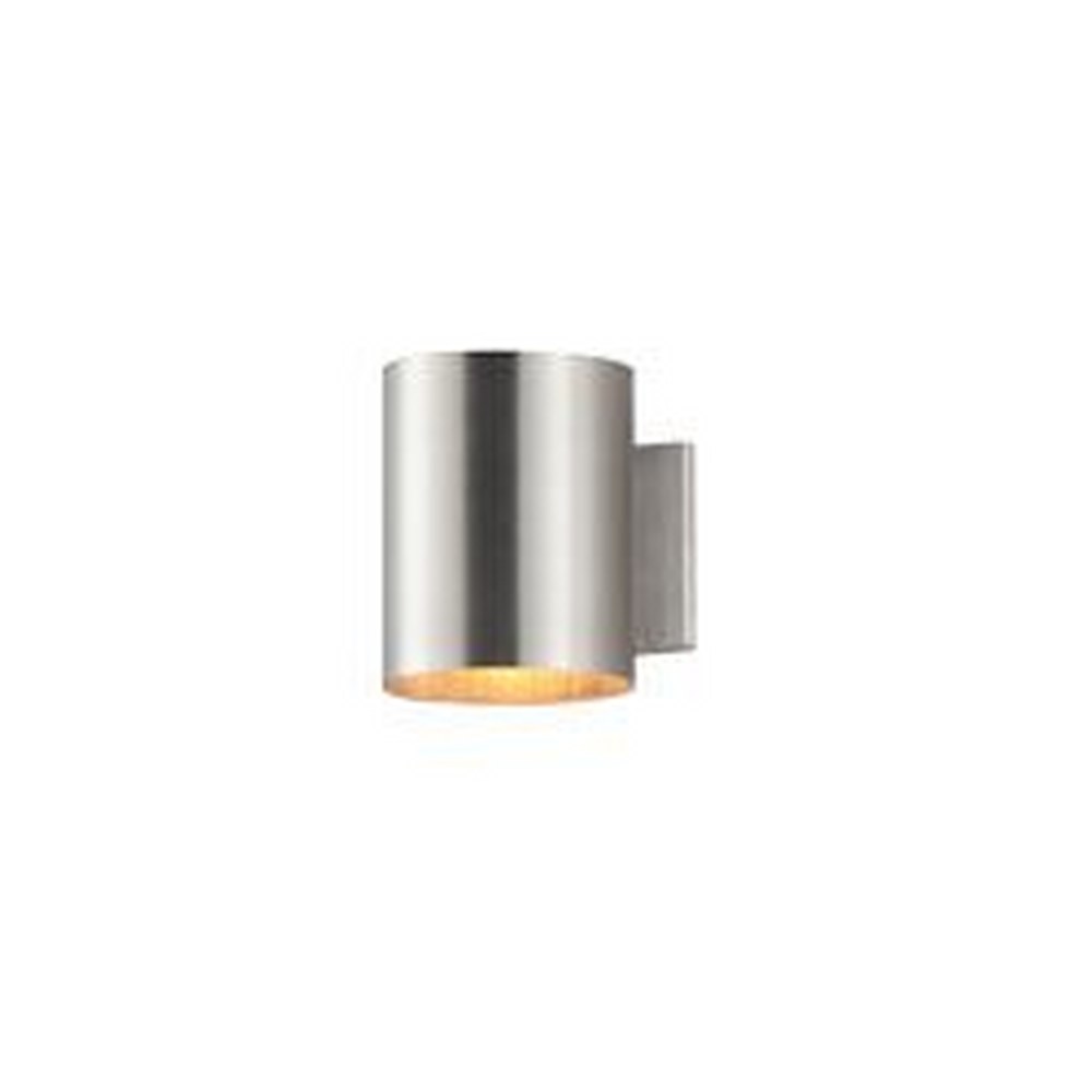 Maxim Lighting-26101AL-Outpost-1 Light Outdoor Wall Mount-5 Inches wide by 7.25 inches high   Brushed Aluminum Finish