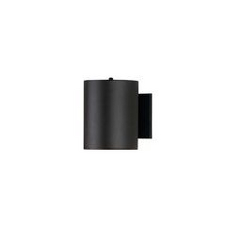 Maxim Lighting-26101BK/PHC-Outpost - 7.25 Inch 12W 1 LED Outdoor Wall Mount with Photocell   Black Finish