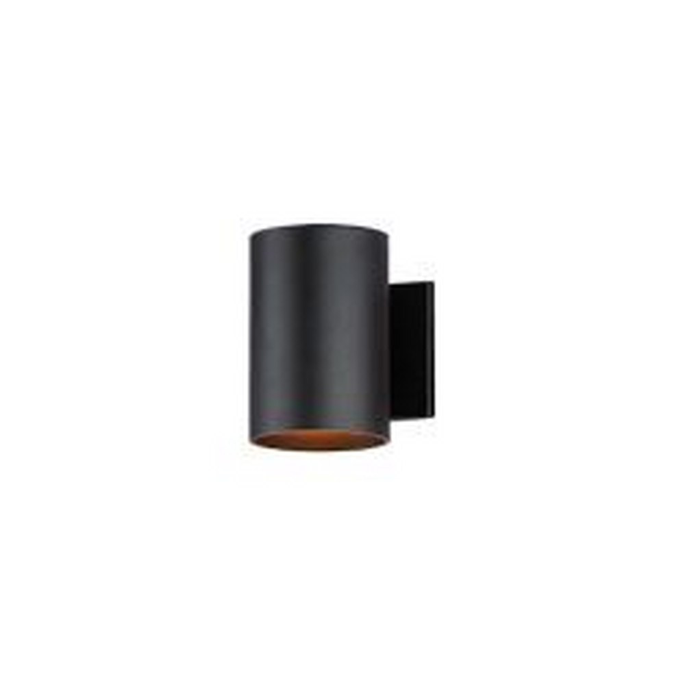 Maxim Lighting-26101BK-Outpost - 1 Light Outdoor Wall Mount   Black Finish