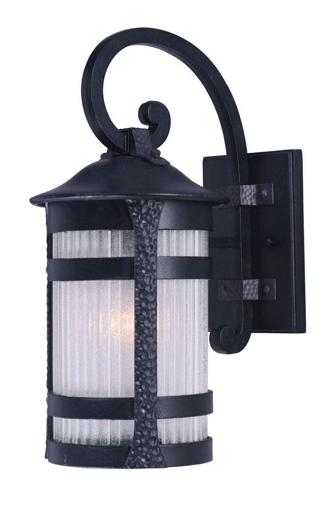 Maxim Lighting-3125CONAR-Casa Grande-Outdoor Wall Lantern Die-Cast-10 Inches wide by 21.25 inches high   Anthracite Finish with Constellation Glass