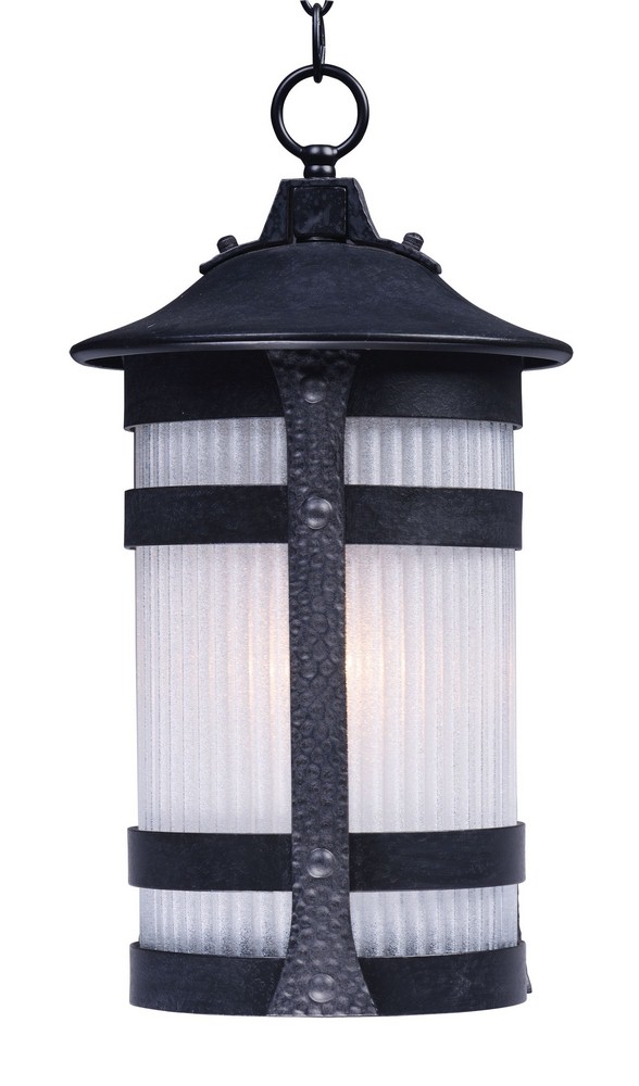 Maxim Lighting-3129CONAR-Casa Grande-One Light Outdoor Pendant-10 Inches wide by 18.5 inches high   Anthracite Finish with Constellation Glass