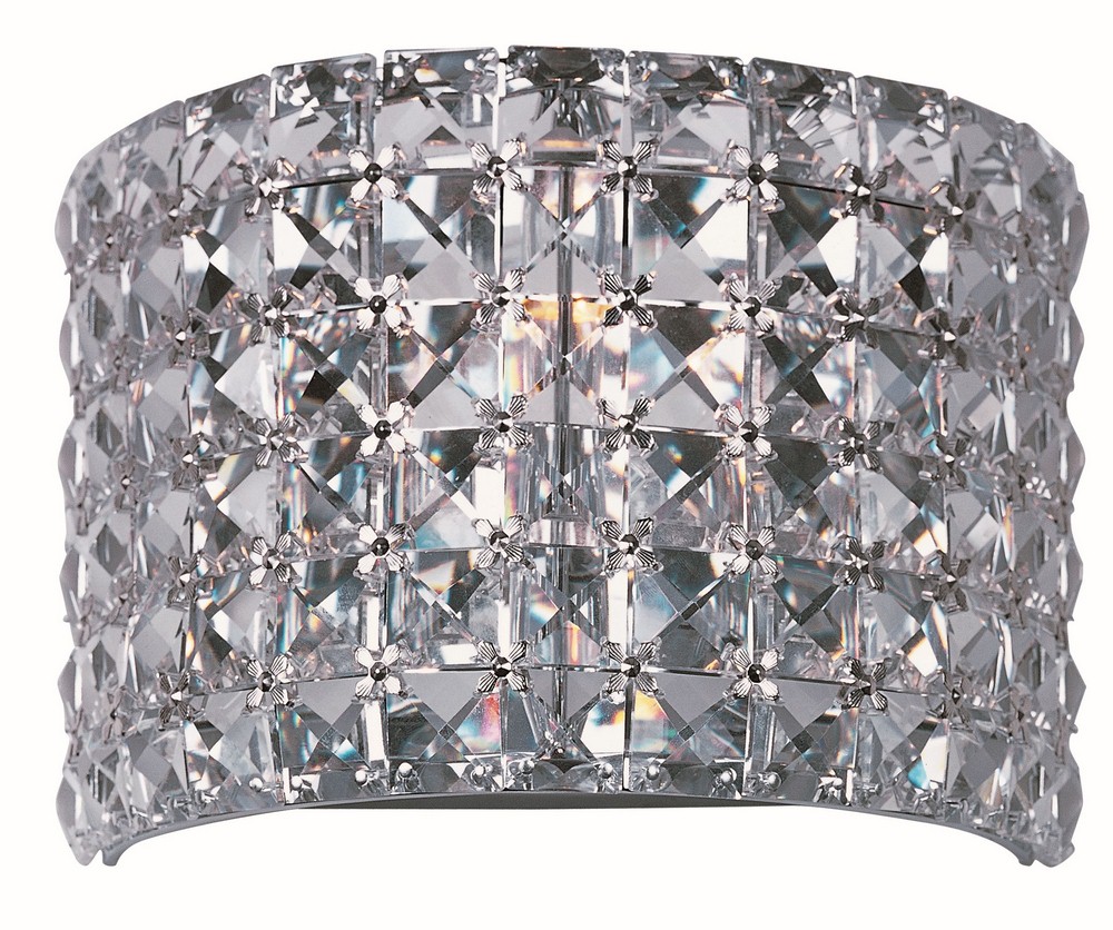 Maxim Lighting-39938BCPC-Vision - One Light Wall Sconce   Polished Chrome Finish with Beveled Crystal Glass