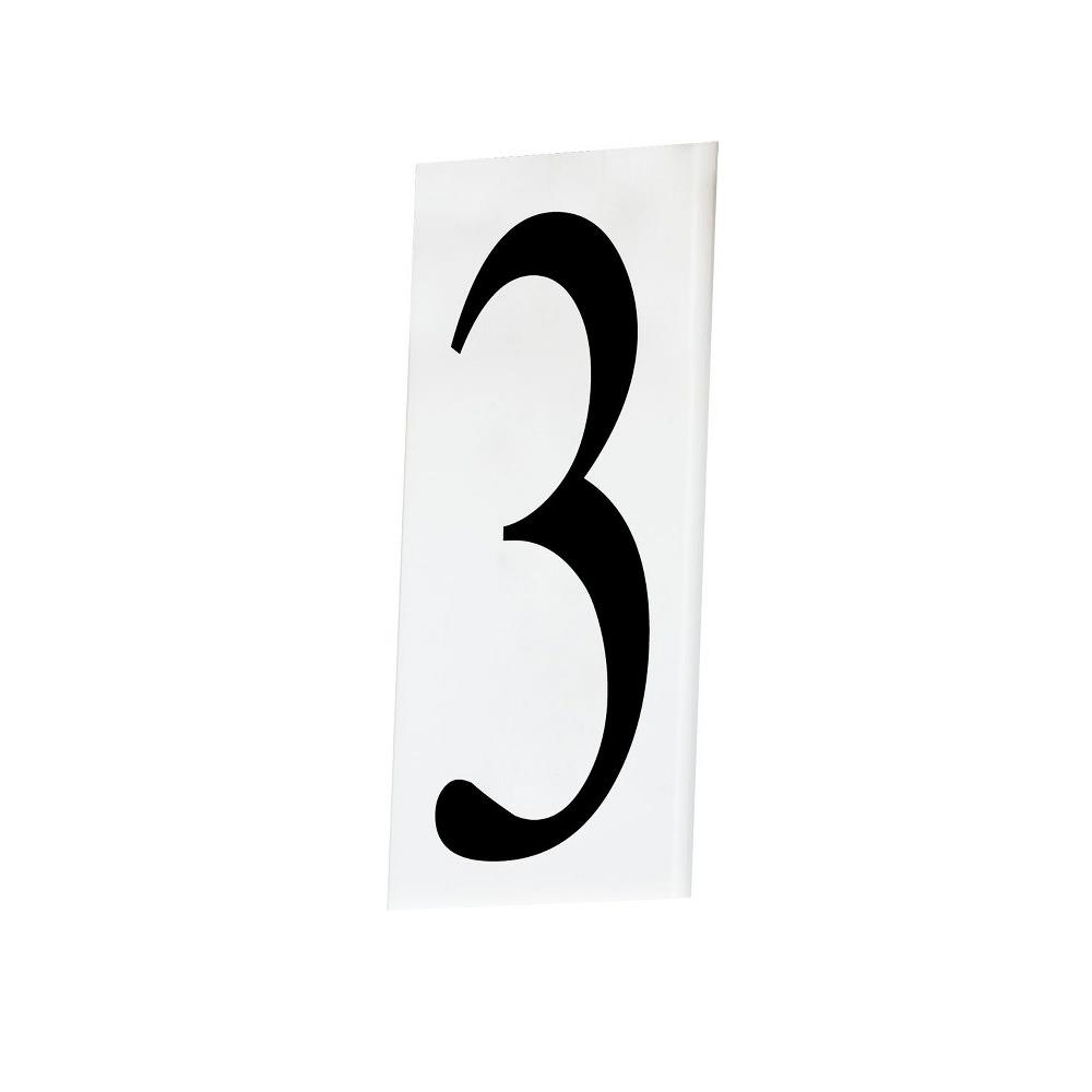 Maxim Lighting 53613wt Address 5 Inch House Number 3