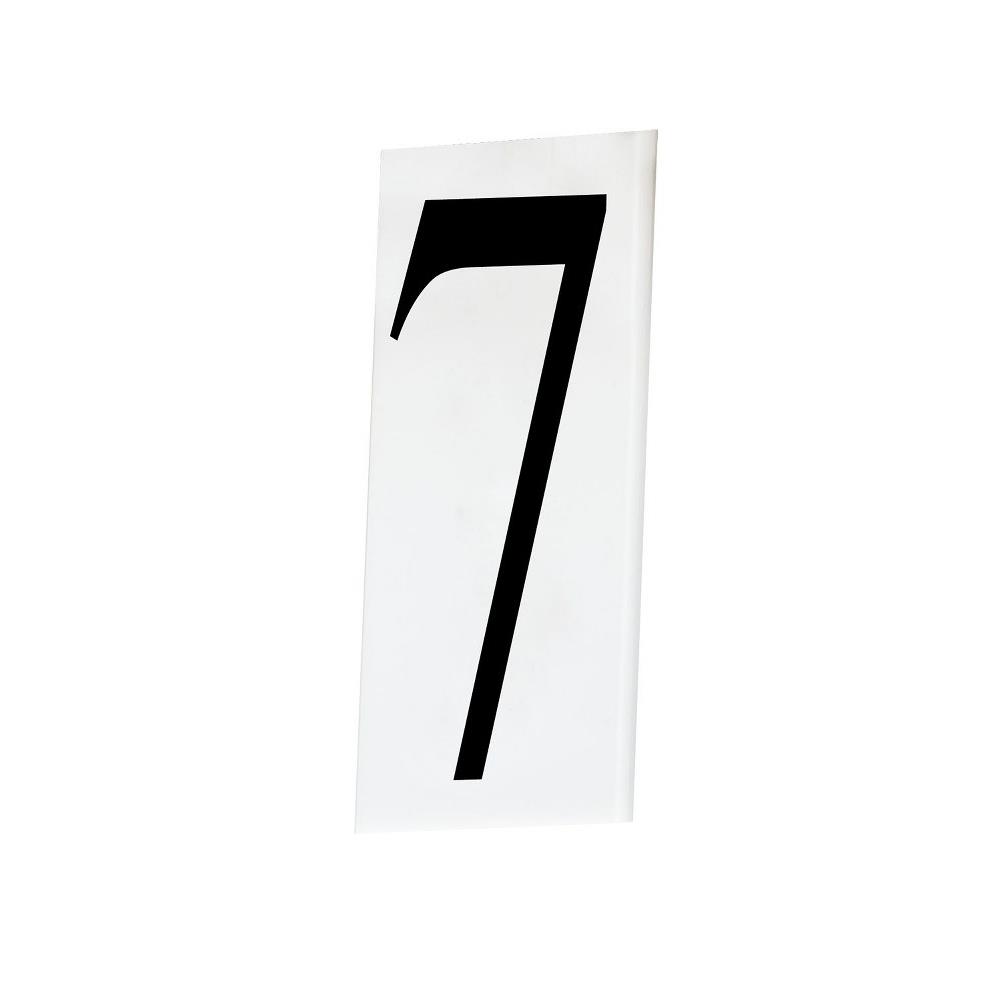 Maxim Lighting 53617wt Address 5 Inch House Number 7