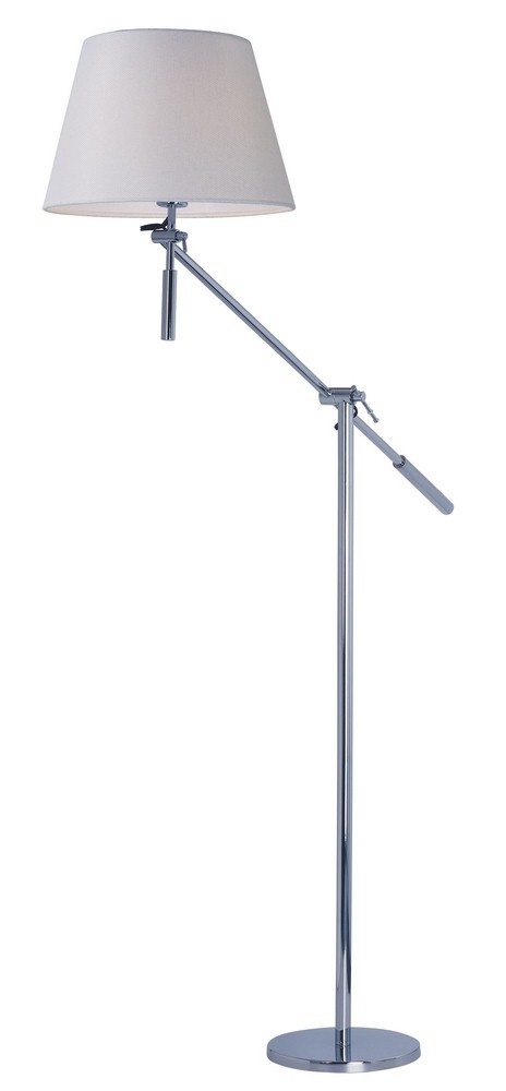 Maxim Lighting-60149WAPC-Hotel-16W 1 LED Floor Lamp-14.25 Inches wide by 48 inches high   Hotel-16W 1 LED Floor Lamp-14.25 Inches wide by 48 inches high