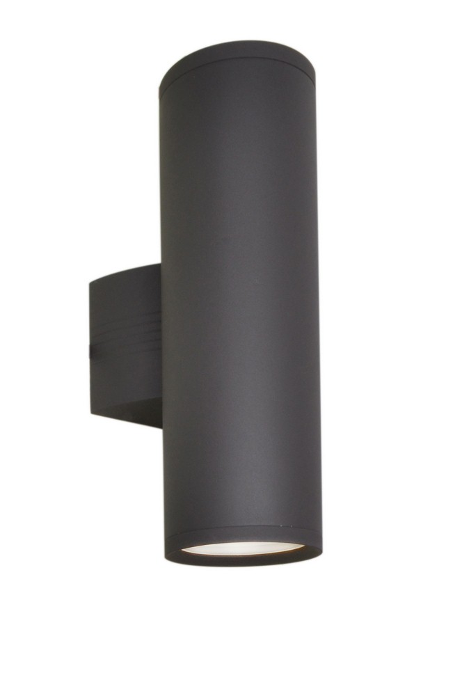 Maxim Lighting-6102ABZ-Lightray-Two Light Wall Sconce in Modern style-5 Inches wide by 15.75 inches high Architectural Bronze  Brushed Aluminum Finish