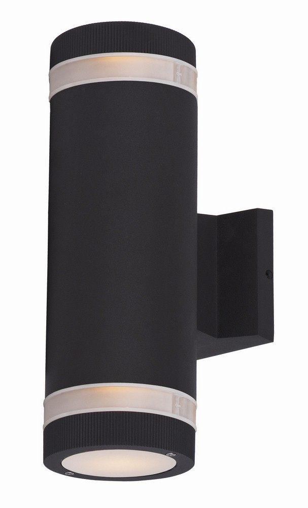 Maxim Lighting-6112ABZ-Lightray-Two Light Wall Sconce in Modern style-4.25 Inches wide by 12 inches high Architectural Bronze  Brushed Aluminum Finish