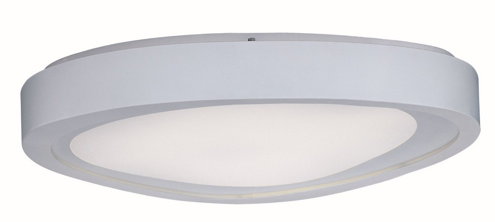 Maxim Lighting-85853WTWT-Nebula LED-Issue in Commodity style-25 Inches wide by 4.75 inches high White  White Finish with White Glass