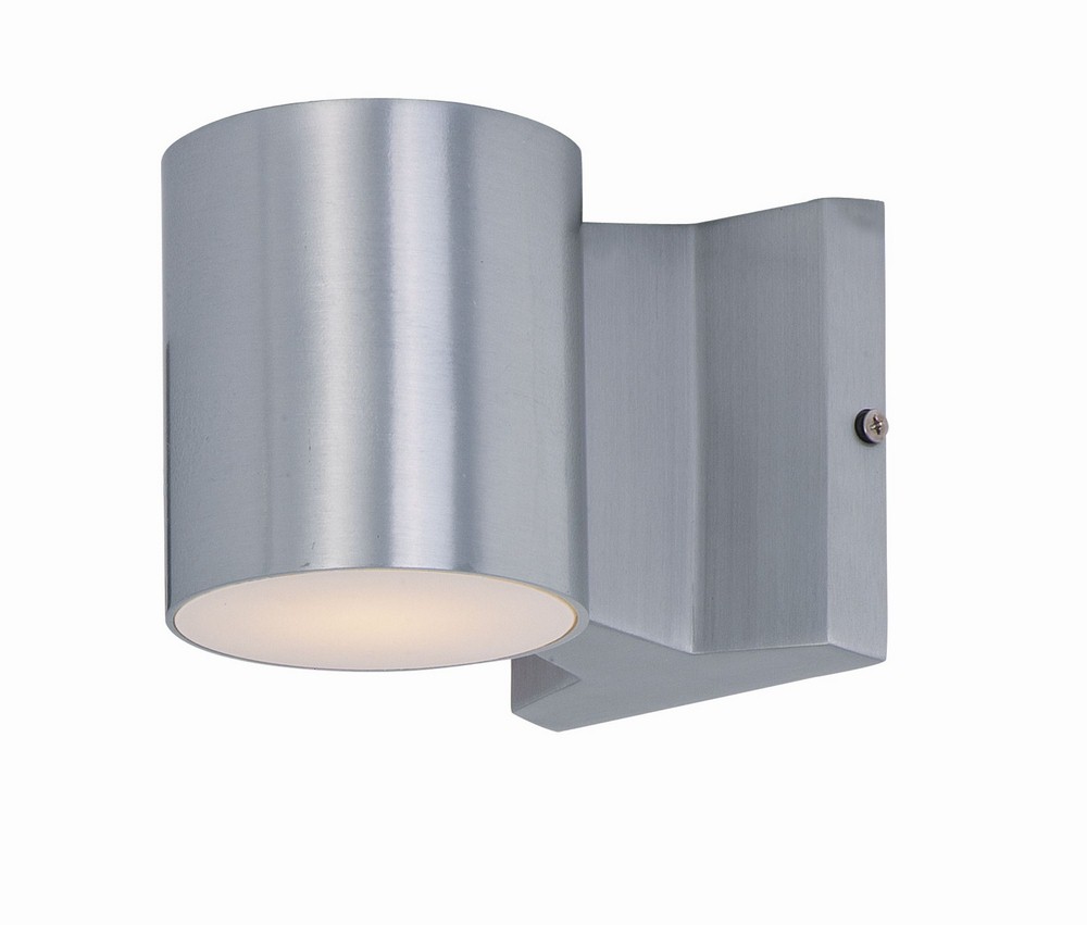 Maxim Lighting-86106AL-Lightray-9W 2 LED Wall Sconce in Modern style-4 Inches wide by 4 inches high Brushed Aluminum  Brushed Aluminum Finish